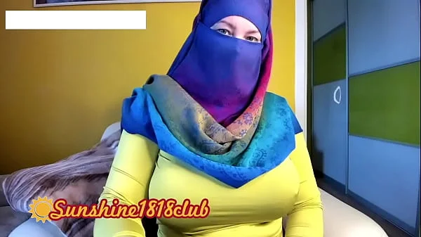 Middle East Hijab Muslim Arabic girl with big tits on cam recording November 2nd