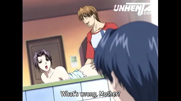 STEPMOM and STEPSON CAUGHT FUCKING by STEPMOM's stepSISTER — Uncensored Hentai   Subtitles