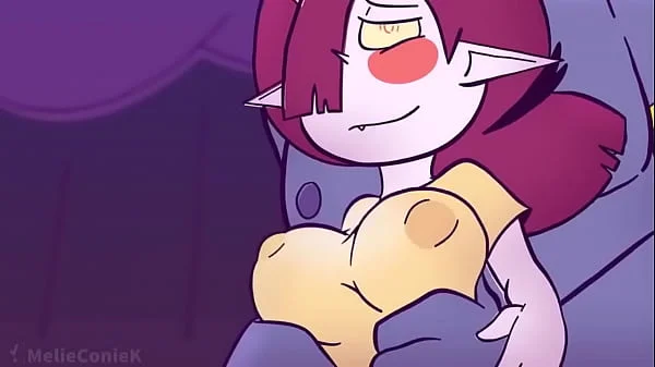 animation by missmoonified: pajama party with special guest