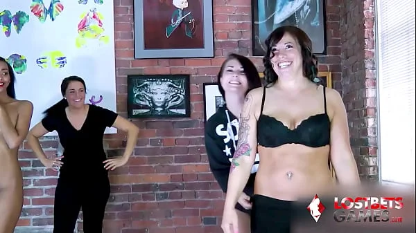 Tits and Pussies Exposed as Zahara, Sheri, Bex, and Piper Play a Game