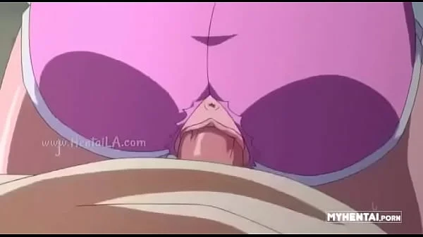 Chica de cabello morado anime