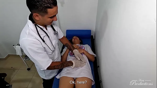 My medical consultation for a pain in the abdomen finished in a delicious anal sex