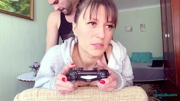 Sexy Babe with Anal Plug Rough Ass Fuck - Closeup