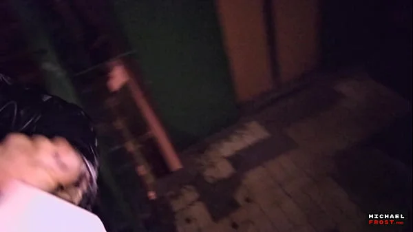 Quick Teen Fuck in Public Place - Cum Walk in Panties - POV