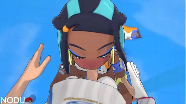 Nessa from pokemon gets fucked