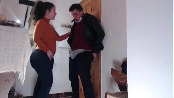 DELIVERY GUY BLOWJOB FROM STRANGER IN SLOWMOTION