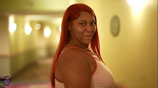 BBW Slut Charlie Gets Aquainted With Gibby The Clowns Fat Cock After Her Boyfriends Leaves Hotel Room