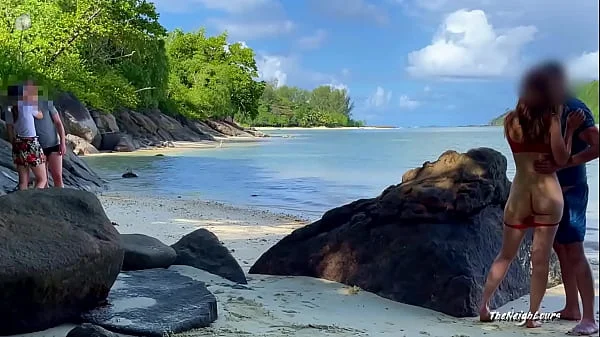 Public Beach Sex - Another Couple Watching Us