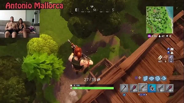 ANAL WITH SUPER BIG ASS BRAZILIAN MILF AFTER PLAYING FORTNITE