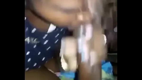 Curacao Ebony Thot Sucking Bbc