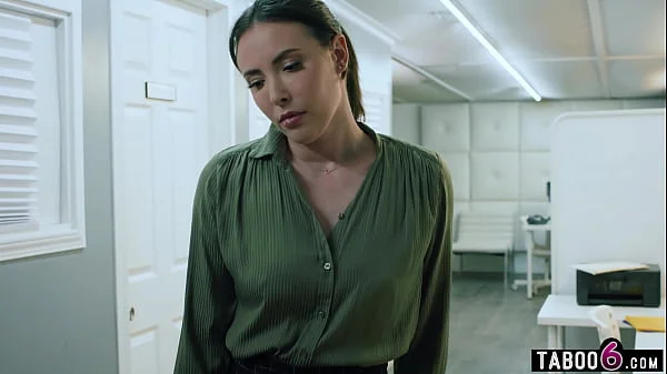Office lesbian sex with boss Casey Calvert and PA Anna Claire Clouds