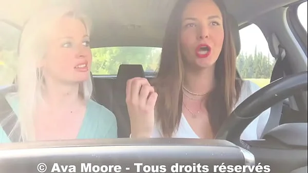 DEFI INCONNU - Première Fois Pour Ce Mec Chanceux Qui Se Fait Sucer Par 2 Filles! On Lui Vide Les Couilles Sur Le Bord d'Une Route!