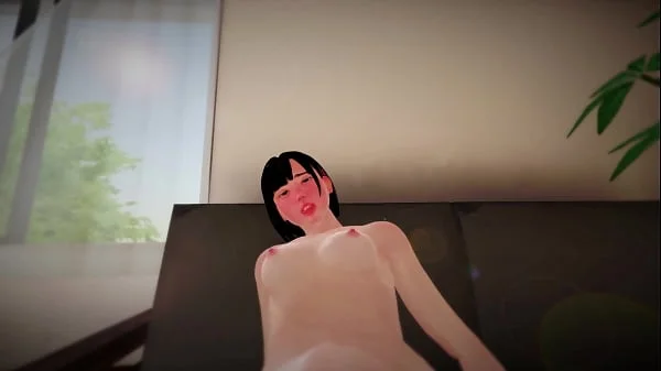 Sexaloid Girlfriend on the Sofa [3D Hentai, 4K, 60FPS, Uncensored]