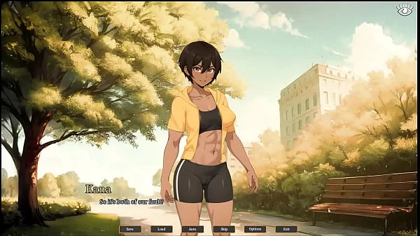 Tomboy Sex in forest [ HENTAI Game ] Ep.1 outdoor BLOWJOB while hiking with my GF