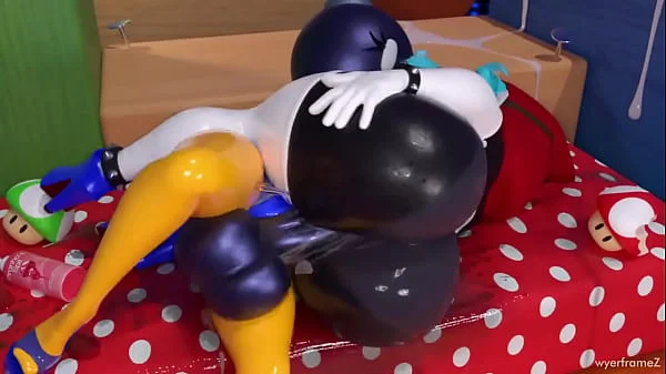 Mario cum futa porn