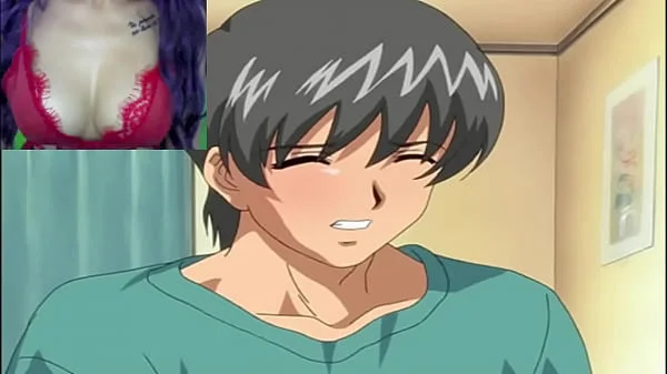 La Madrastra y la hijastra tienen unas tetas enormes y un afortunado joven se las come - Hentai Bakunyuu Oyako Ep. 1
