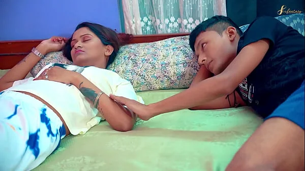 Sexy couple partner got sex relaxation from each other