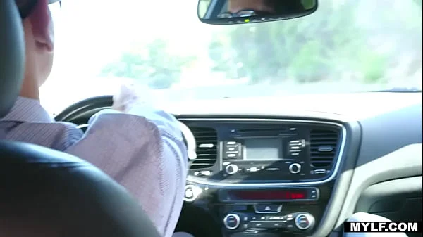 Busty-Milf Takes a Ride On a Young Stud