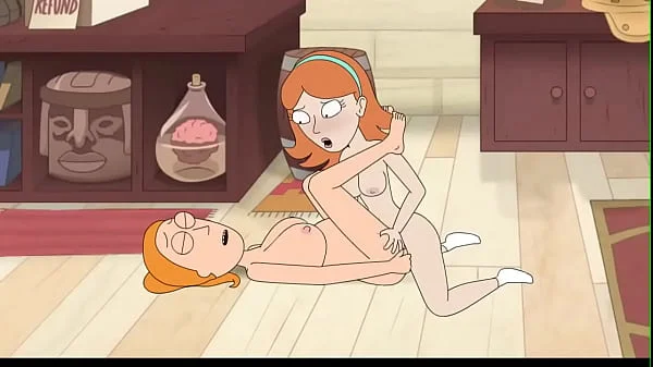 EroPharaoh | Pregnant Summer x Jessica | Rick and Morty Hentai