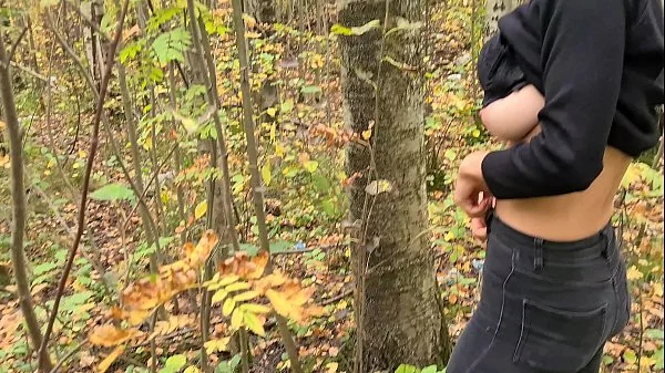 crazy maniac was watching the girl ! then he fucked her in the woods ( Loren strawberry )