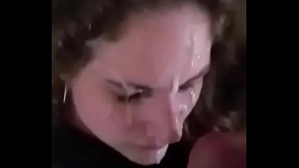 Huge Warm Messy Homemade Facial as Punishment