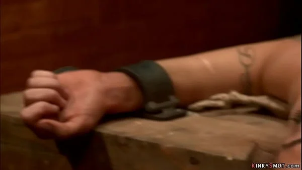 Captured and gang bang bdsm fucked
