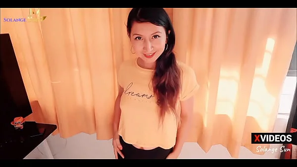 Solange Sun le dice a su novio  Amor, me das semen en mi boquita? Y A cambio te doy mi culo! - Y la cogen bien duro por atras y gime mucho de placer
