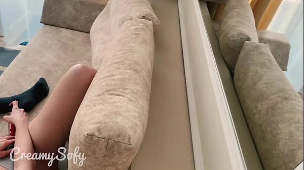 Teacher caught me jerking off and spanked on juicy ass