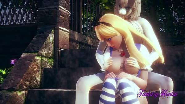 Alice in The Wonderland Hentai 3D - Alice is Fucked by White Rabbit and he cums in her pussy- Animation Japanese Porn Video
