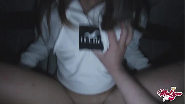 Amateur sex inside the car with my best friend after college party