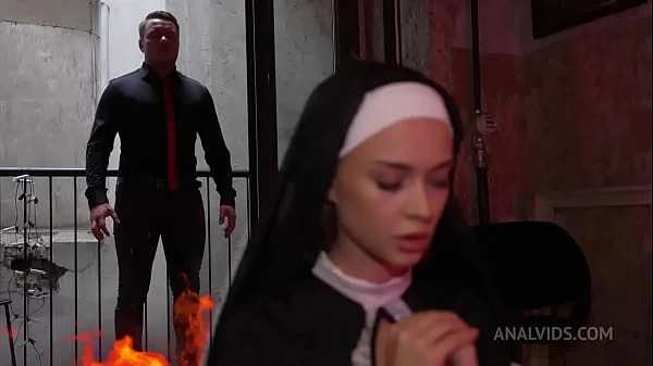 Awakening of a Succubus from the depths of the soul of nun Loren Strawberry! Anal curse NRX134