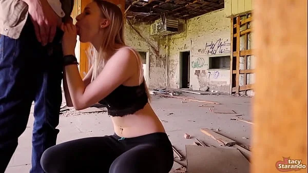 Beautiful Sex With a Student Girl In An Abandoned Building.