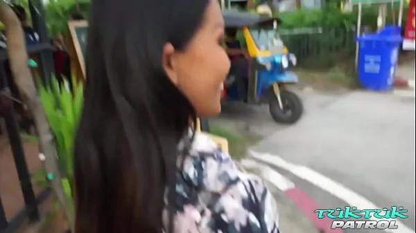 Hot Thai anal babe Noki offers up entire body to hung white tourist