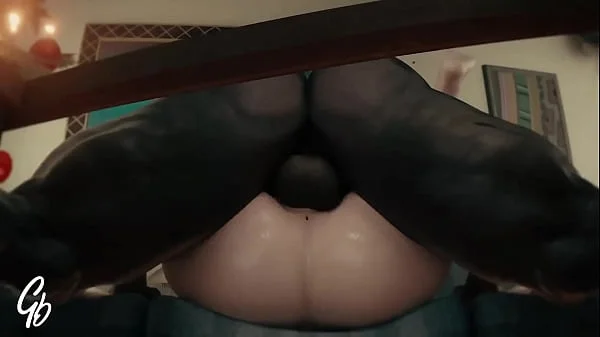 Horny girl with a big ass enjoying a BBC