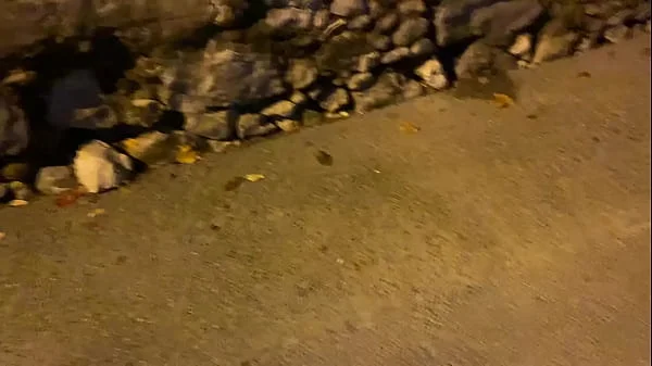 Dans une ruelle de Nice, Il me prend et me rempli ma chatte, après le cinema !