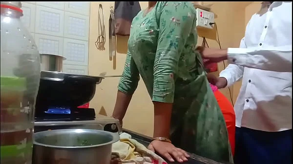 Indian sexy wife got fucked while cooking