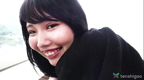 Aina Nanjyo has HUGE JAPANESE BOOBS - Amateur comes to hotel and sucks cock, finger fucks, masturbates for us in first time porn video pt2