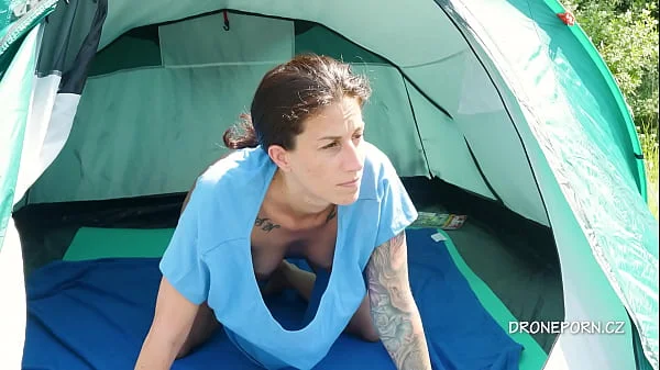 Nudist MILF Alžběta - Under the blouse