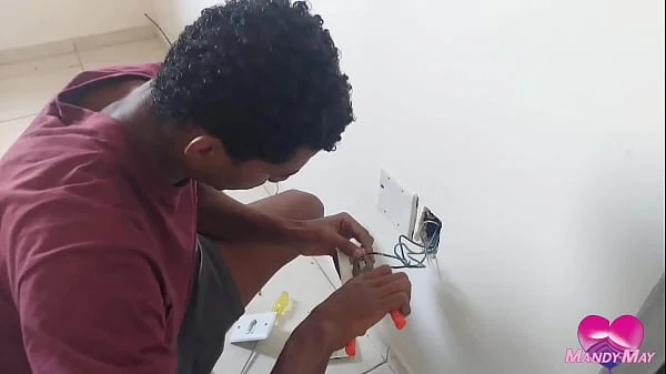 Electrician BBC Fucking my Asshole