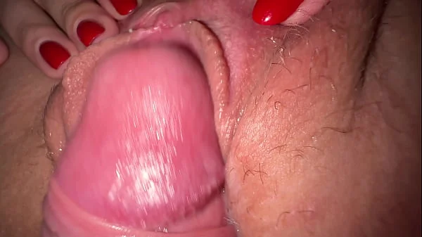 I fucked my horny stepsister, tight creamy pussy and close up cumshot