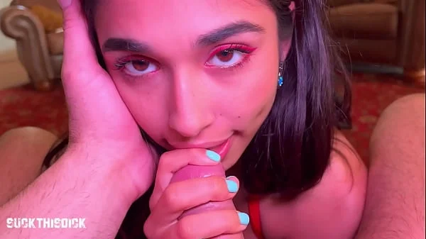 Beautiful Latina Reina Rae Returns & Swallows Cum