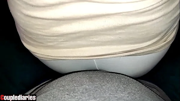 flashing dick & rubbing on her ass in train